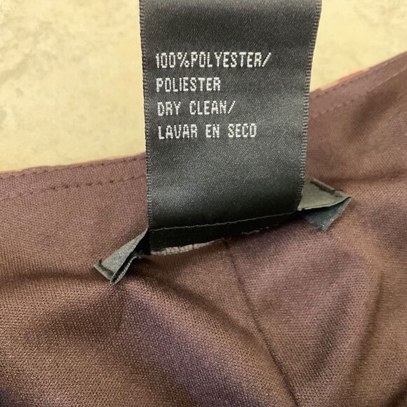 SL Fashions Layered Mini fairy Core Dress women’s Size 16 floral browns & lined - Picture 11 of 12